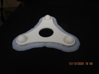 Showing supports on print