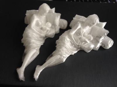 left brass, right ruby